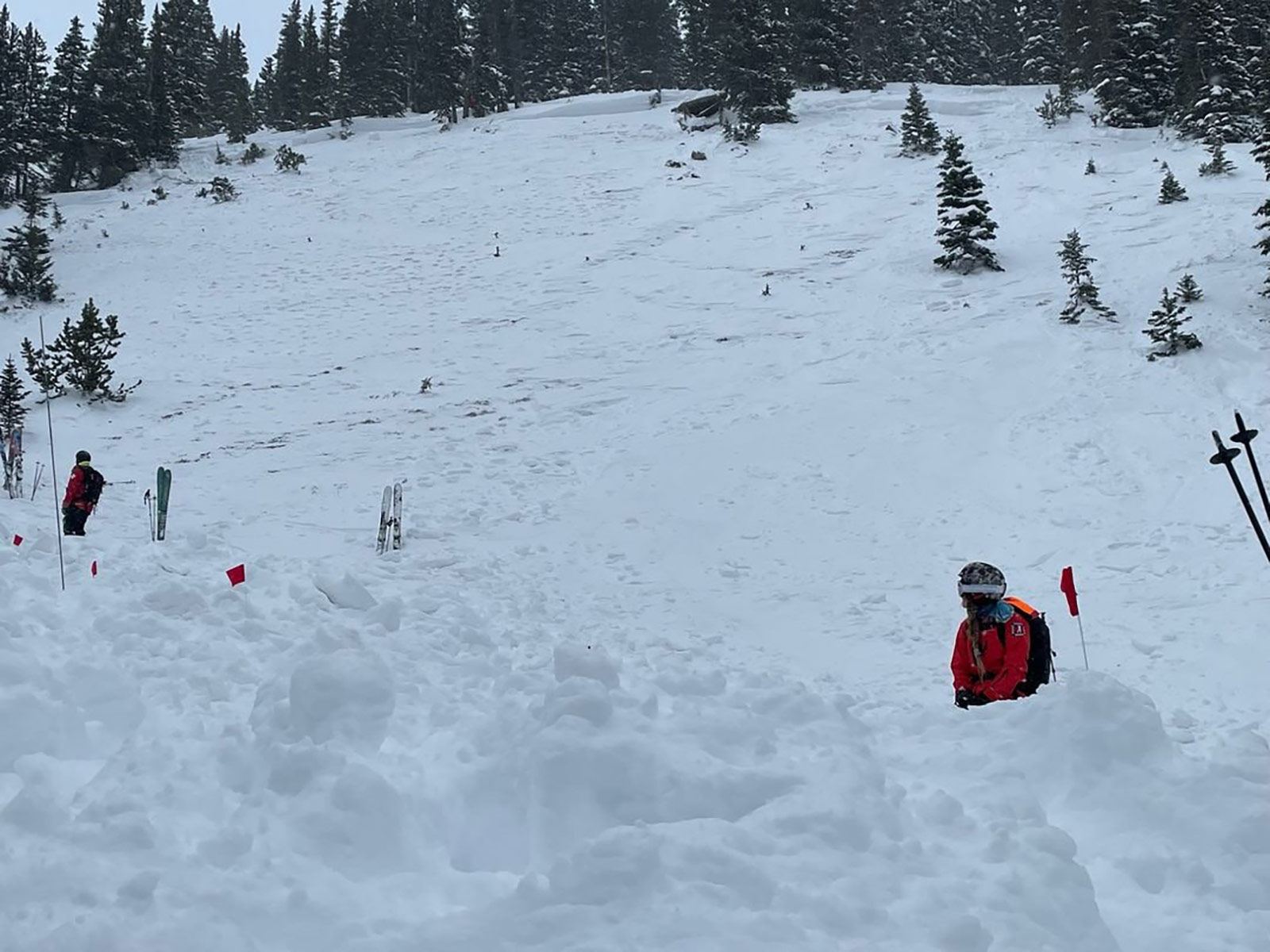 A skier died in an avalanche outside a Colorado resort